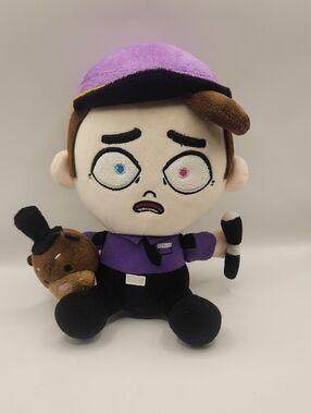 Makeship Dawko Plush Night Guard Five nights at Freddys FNAF YT SUPER RARE Toy
